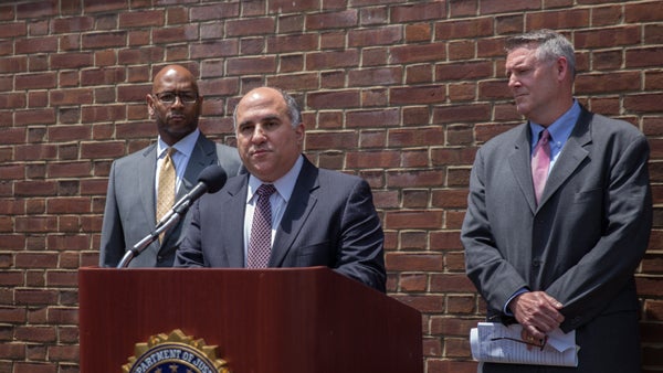 Assistant U.S. Attorney Robert A. Zauzmer comments on the investigation into former Philadelphia District Attorney Seth Williams after the city’s highest law officer pleaded guilty to one count of bribery Thursday. 