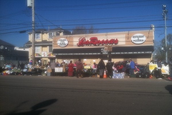 <p><p>Donations taken right on the street near Midland Beach in Staten Island (Photo credit: Sam Gerlach)</p></p>
