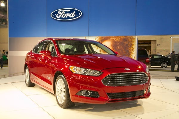 <p><p>The Ford Fusion got best in class fuel economy at an average of 47mpg. It has three engine options: 2.0L, 1.6L and the Hybrid. (Nathaniel Hamilton/for NewsWorks)</p></p>
