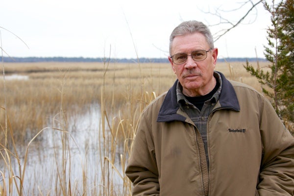 <p><p>Frank Burns, one of the original generational members who owned the land know as "Lenape Farm," grew-up on the land and has been maintaining it ever since. (Nathaniel Hamilton/for NewsWorks)</p></p>
