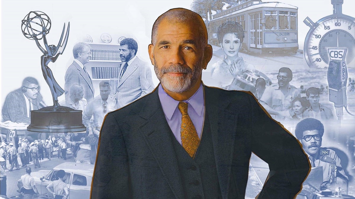 A mural honoring journalist and Philadelphia native Ed Bradley by Ernel Martinez will be installed in West Philadelphia. (Ernel Martinez-Mural Arts Philadelphia)