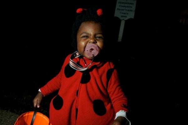 <p><p>39. 18-month-old Elize Byerd dressed as a ladybug for Halloween. (Bas Slabbers/for NewsWorks)</p></p>
