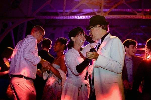 <p><p>24. Couples put on the Ritz and glitz for the second annual Dance on the Falls Bridge. The event was put on by the East Falls Development Corporation. (Jana Shea/for NewsWorks)</p></p>
