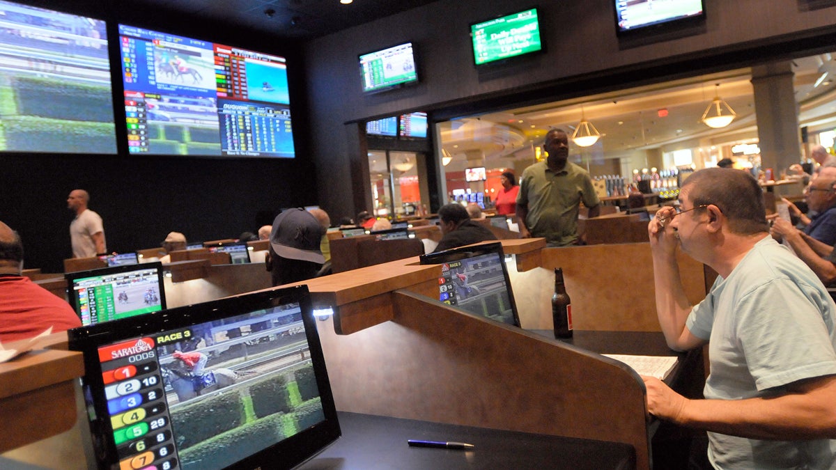 A sports betting room in Delaware. (Steve Ruark/AP, file) 