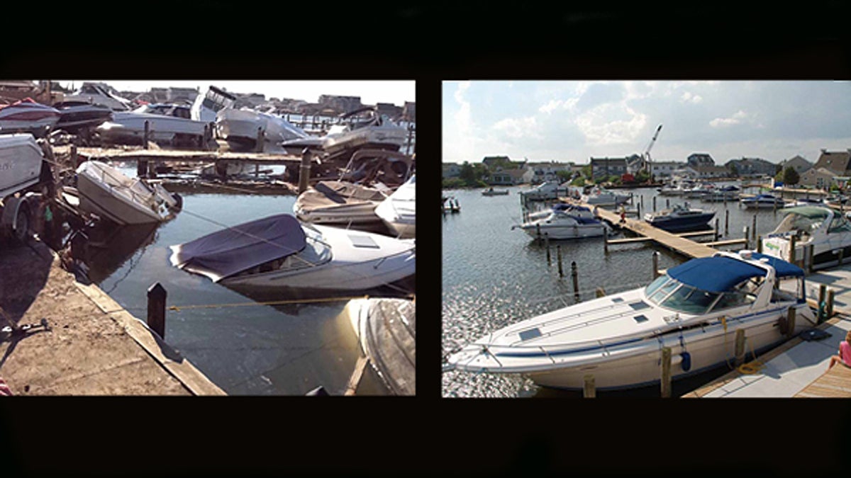  The Harbour Yacht Club & Marina in Brick, N.J. has been rebuilt. (Photos courtesy of Jimmy Ryan and Sandy Levine) 