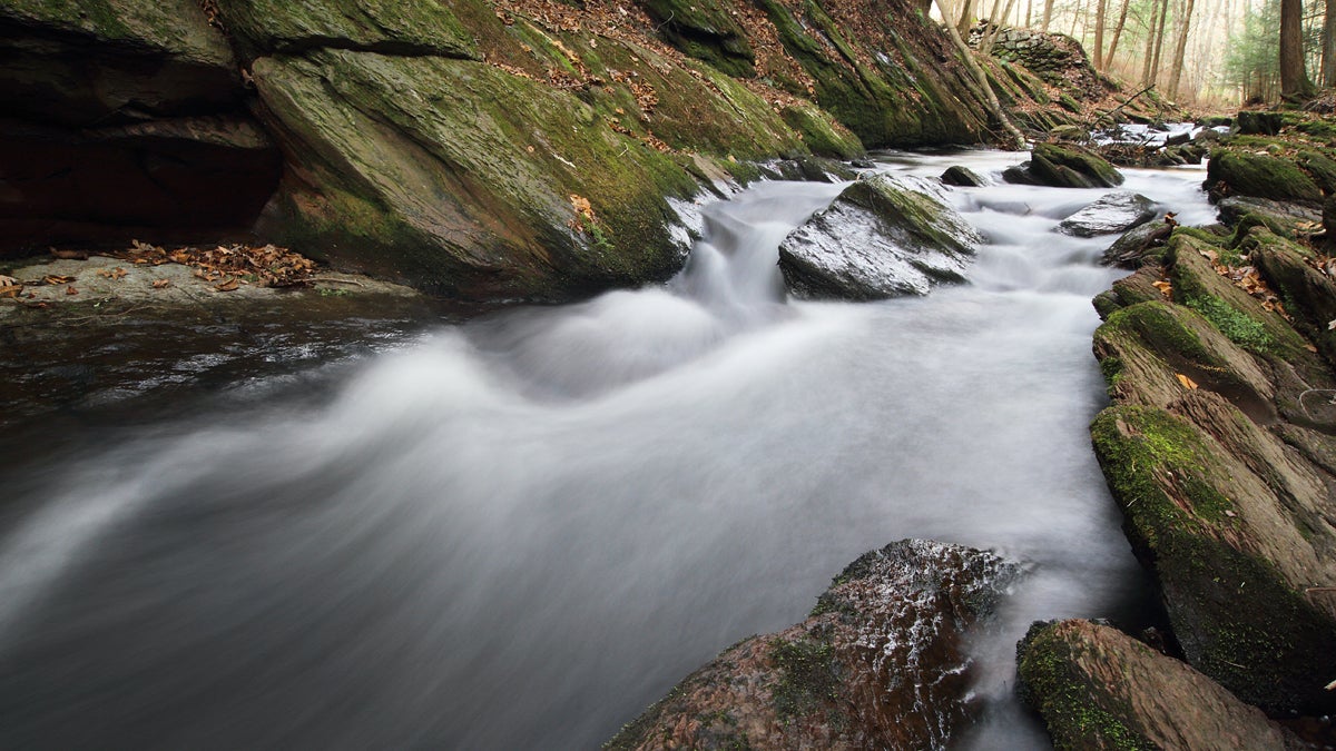  Van Campens Brook flows the Delaware Water Gap National Recreation Area in New Jersey.(Photo from Shutterstock) 