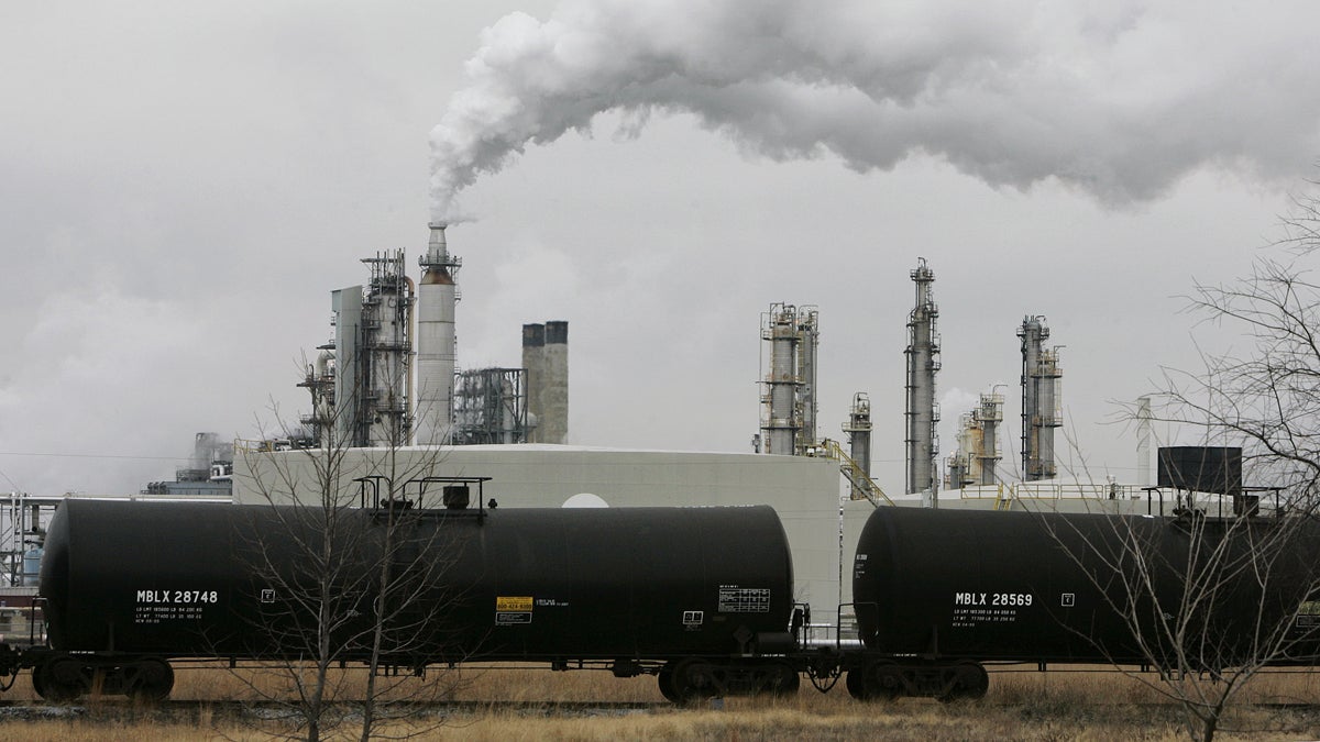 A 2008 File Photo of the Paulsboro Refinery, now owned by by PBF Energy (AP Photo/Mel Evans) 