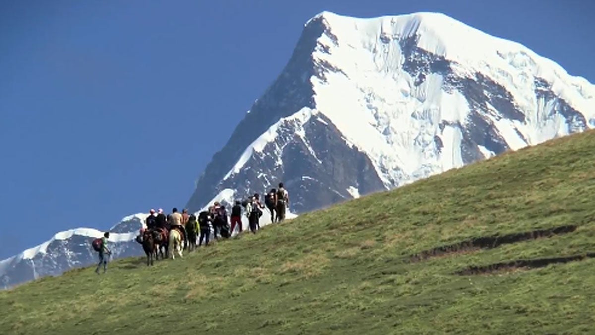  My Hero Brother is about a group of people who took their siblings, all who have Downs Syndrome, on a Himalayan trek. (Screen capture from YouTube trailer) 