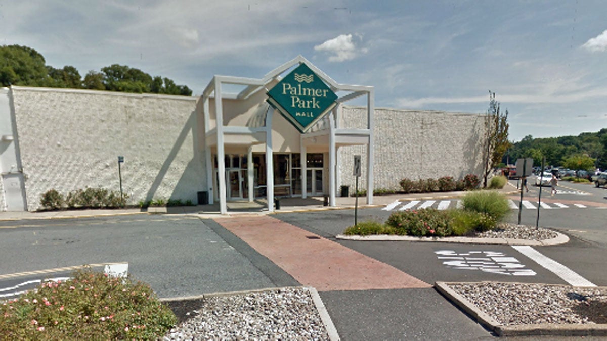  Roger Carney was outside the Palmer Park shopping mall in Pennsylvania when the accident occurred.(Image via Google Maps) 