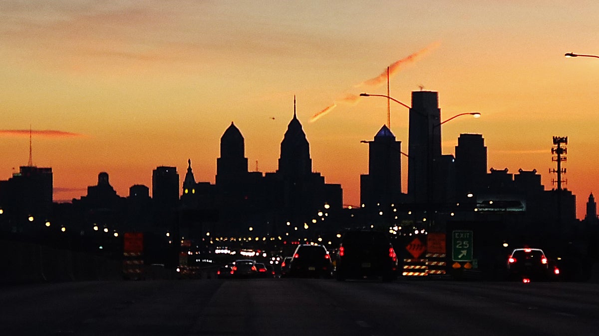  The Philadelphia skyline. (Alan Tu/WHYY) 