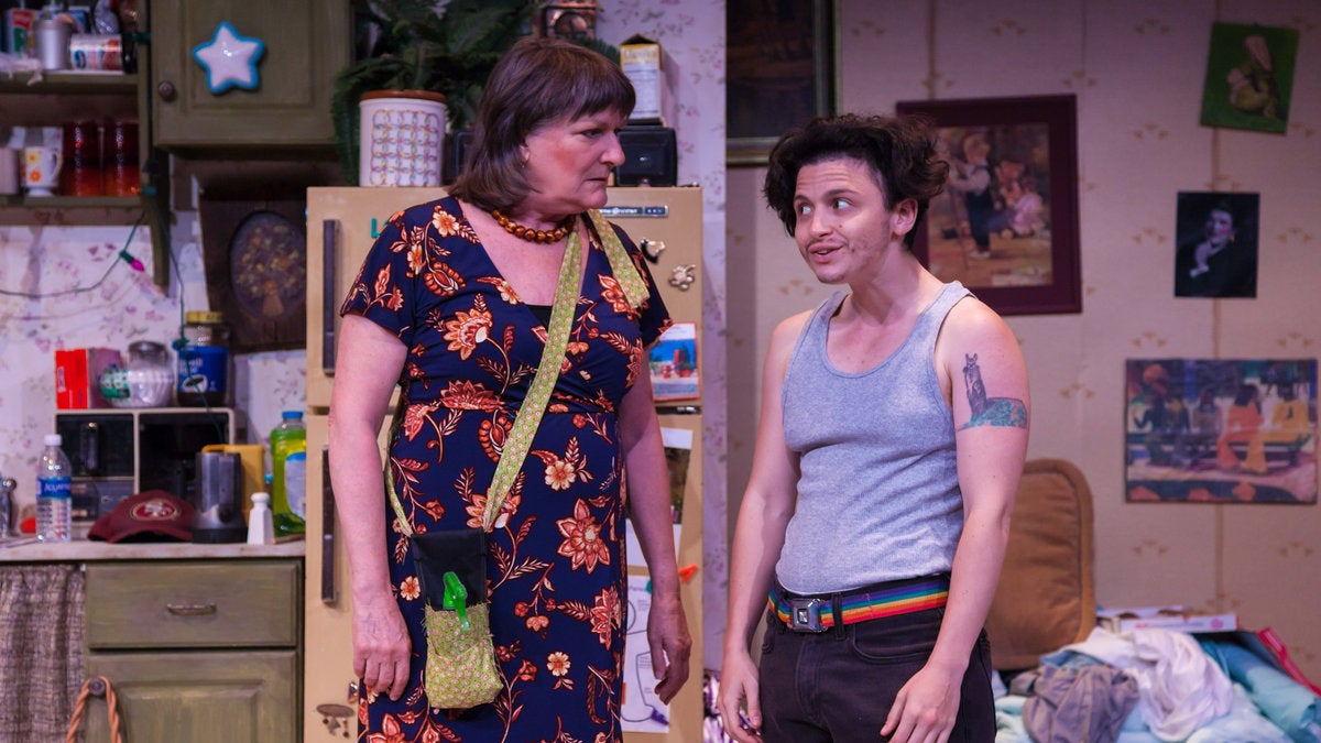  Marcia Saunders and Eppchez! in Simpatico Theatre's production of 'Hir.' (Photo courtesy of Daniel Kontz) 