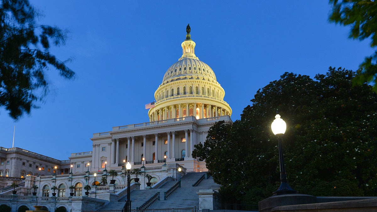  U.S. Capitol building in the evening. (Big Stock image) 