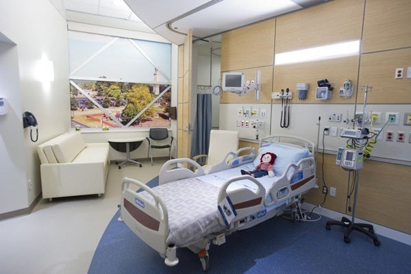 <p><p>A look at what the new rooms will look like when construction is finished. (photo courtesy Nemours)</p></p>
