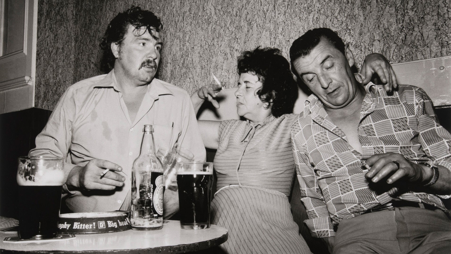  'I Thought I saw Liz Taylor and Bob Mitchum in the Backroom of the Commercial,' 1984 (negative); 2008 (print) by Graham Smith, British, born 1947. (Image courtesy of Philadelphia Museum of Art) 