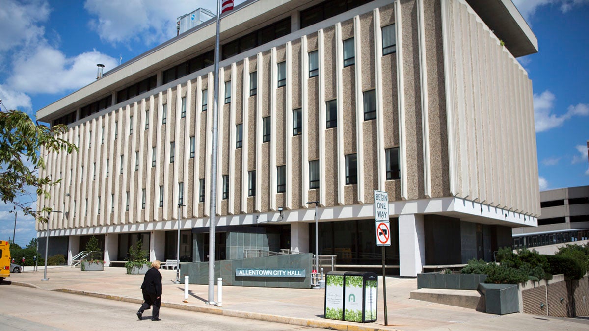  City Hall in Allentown, Pennsylvania on August 26, 2016. (Jessica Kourkounis/For Keystone Crossroads) 