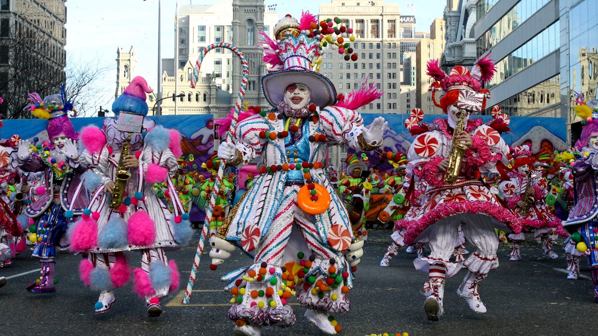  Mummers strut their stuff during the 2011 parade. (AP file photo)   