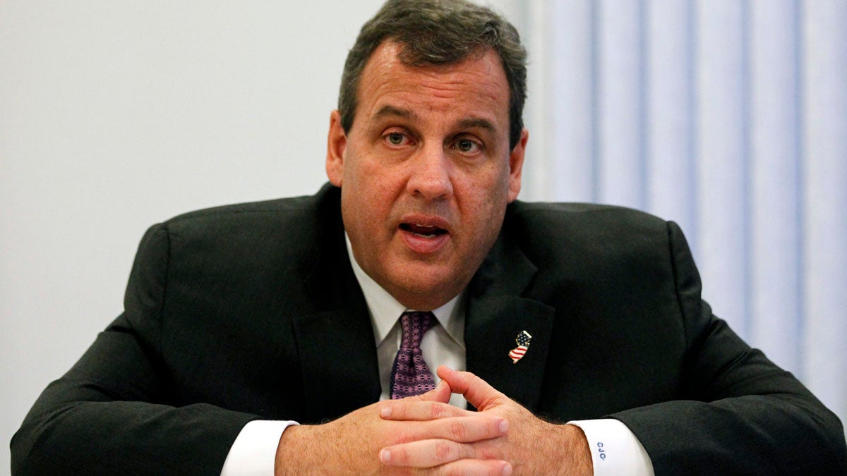  New Jersey Gov. Chris Christie will deliver his State of the State address Tuesday. (AP file photo) 