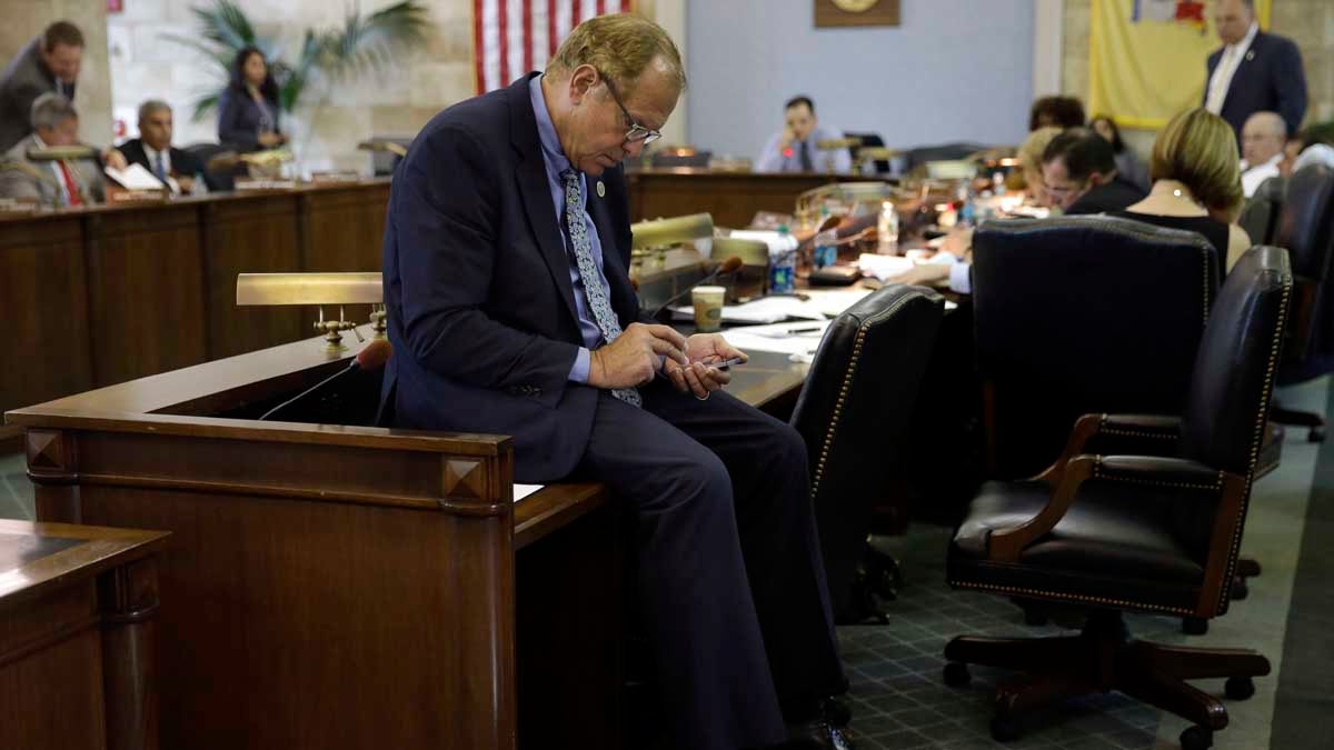  New Jersey Sen. Ray Lesniak, D-Union, is the primary sponsor of a resolution condemning a $225 million settlement deal between New Jersey and Exxon over contamination. (AP file photo)  sponsoring a  