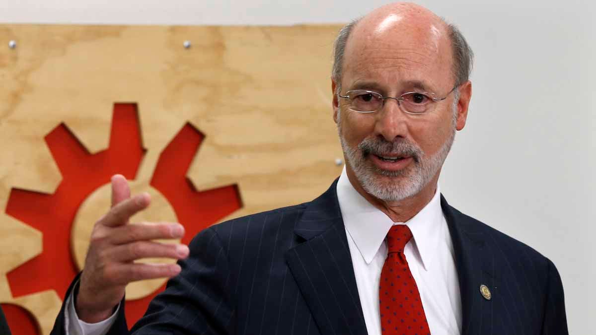  Pennsylvania Gov. Tom Wolf says he stands by his nominee to lead the state police force, Marcus Brown, despite some criticism from former troopers. Brown will appear before a state Senate panel Wednesday. (AP file photo) 