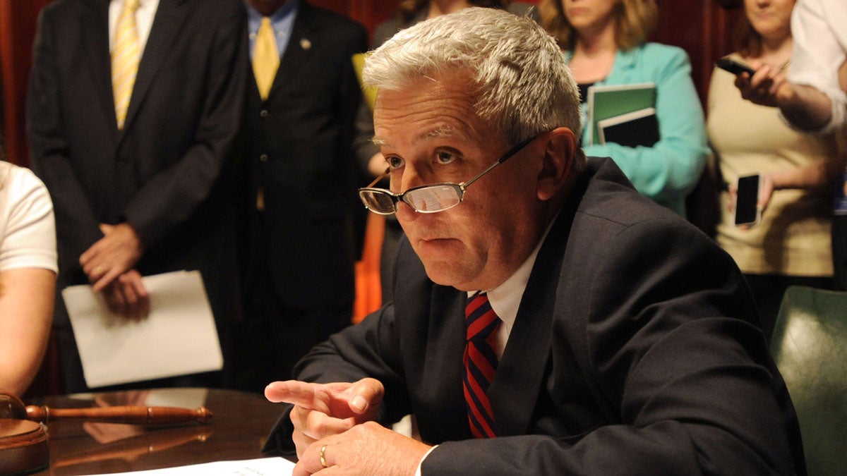  State Sen. Mike Folmer, R-Lebanon, is a proponent of legalizing medical marijuana in Pennsylvania.  (AP photo/Bradley C Bower) 