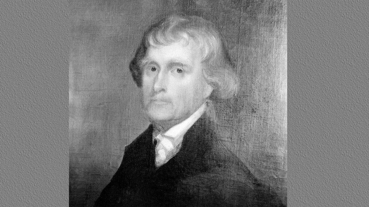 This is an original portrait of Thomas Jefferson
