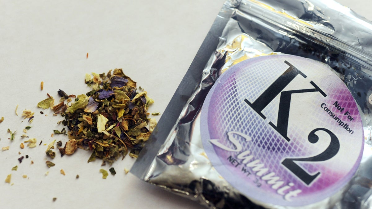  K2, has been available in stores as a mix of dried herbs and spices sprayed with chemicals. It has been blamed for health problems and violent behavior, especially among young people.(AP file photo) 