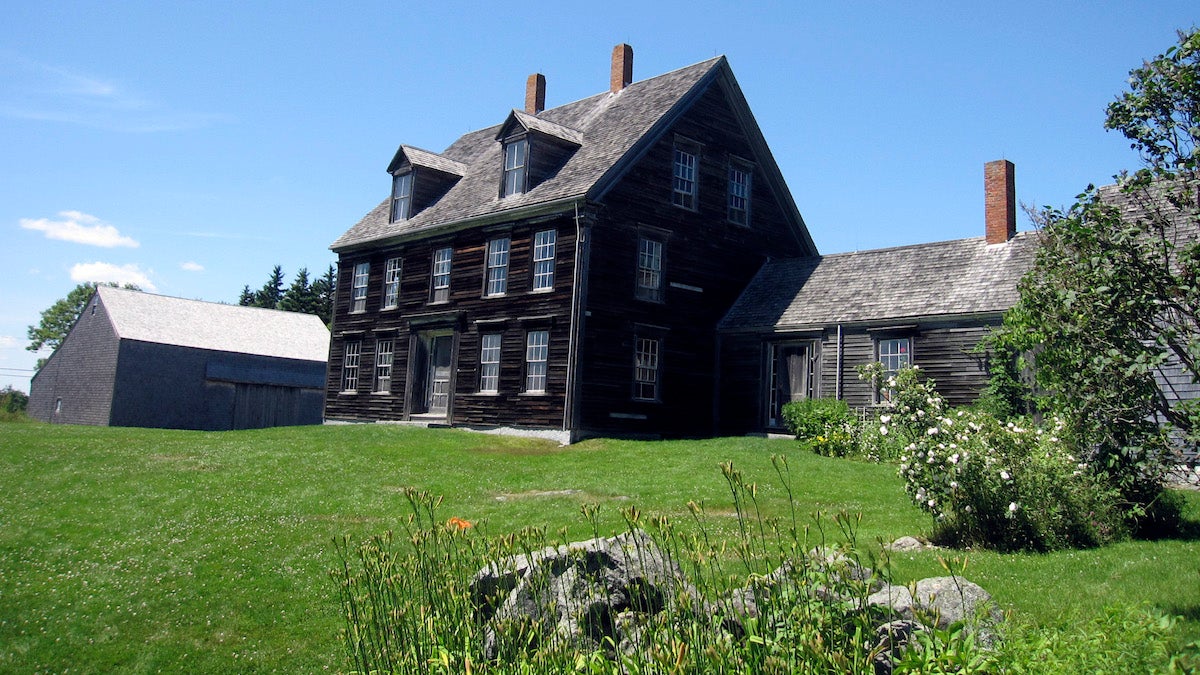  This July 7, 2011 photo shows the Olson House, which was declared a National Historic Landmark June 30, in Cushing, Maine. The farmhouse was made famous in Andrew Wyeth's painting 