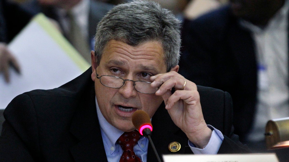  New Jersey Sen. Kip Bateman is one of three state lawmakers attempting to put the brakes on renovations expected to cost at least $300 million at the Statehouse. (AP file photo)  