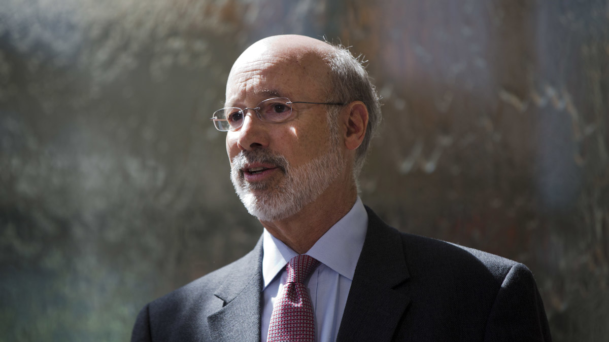 Pennsylvania Gov. Tom Wolf The governor has until midnight Monday to sign