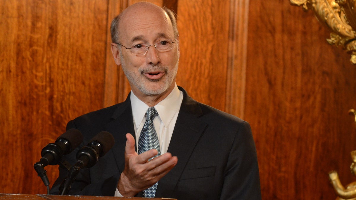 Pennsylvania Gov. Tom Wolf has let the state budget become law without signing it. Lawmakers have still not agreed on a revenue package to ensure the bill is funded. (AP Photo/Marc Levy)