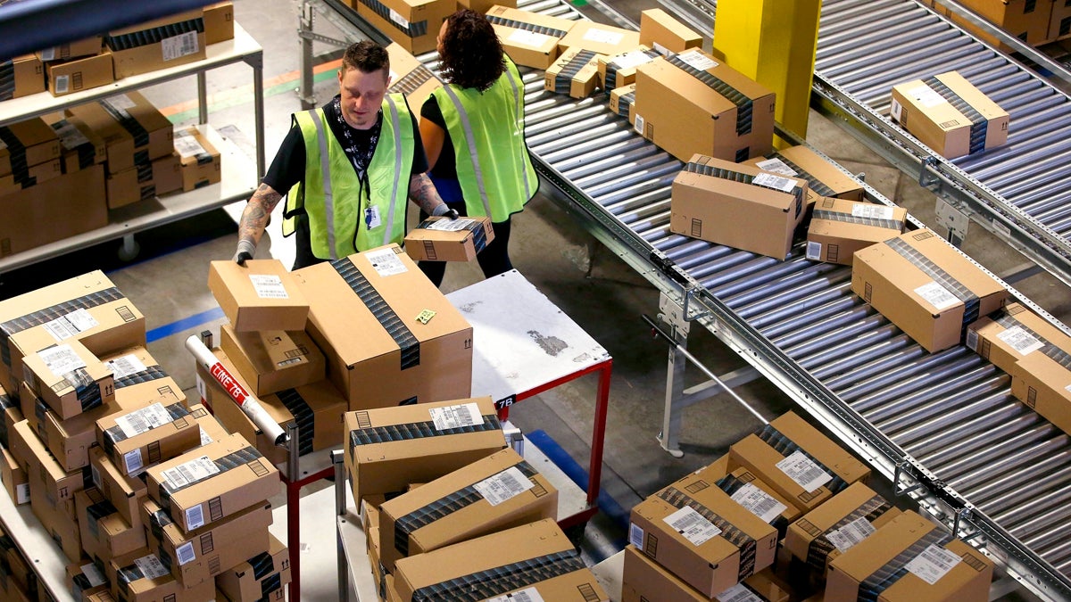  Pennsylvania lawmakers are following the lead of other states as they consider requiring online marketplaces — such as Amazon — to charge sales tax on items they sell via third-party vendors. (AP file photo) 