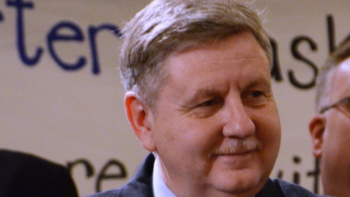  State Rep. Rick Saccone, R-Allegheny,is sponsoring a measure to limit the gifts Pennsylvania lawmakers can legally accept. (AP photo/Mark Levy) 