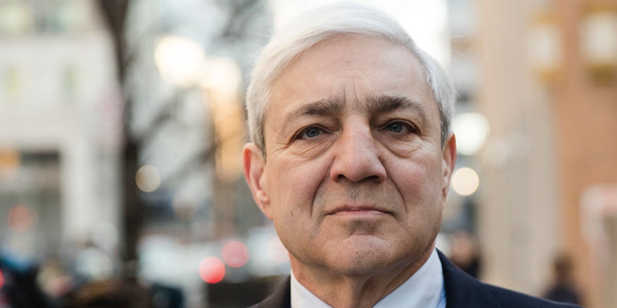 Former Penn State President Graham Spanier faces charges that he failed to report suspected child sex abuse in the last remaining criminal case in the Jerry Sandusky child molestation scandal. (AP Photo/Matt Rourke) 