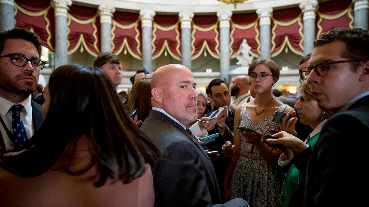  U.S. Rep. Tom MacArthur, a South Jersey Republican, says Obama-era appointees may be deliberately slowing down the approval process for Trump nominees. (AP Photo/Andrew Harnik) 