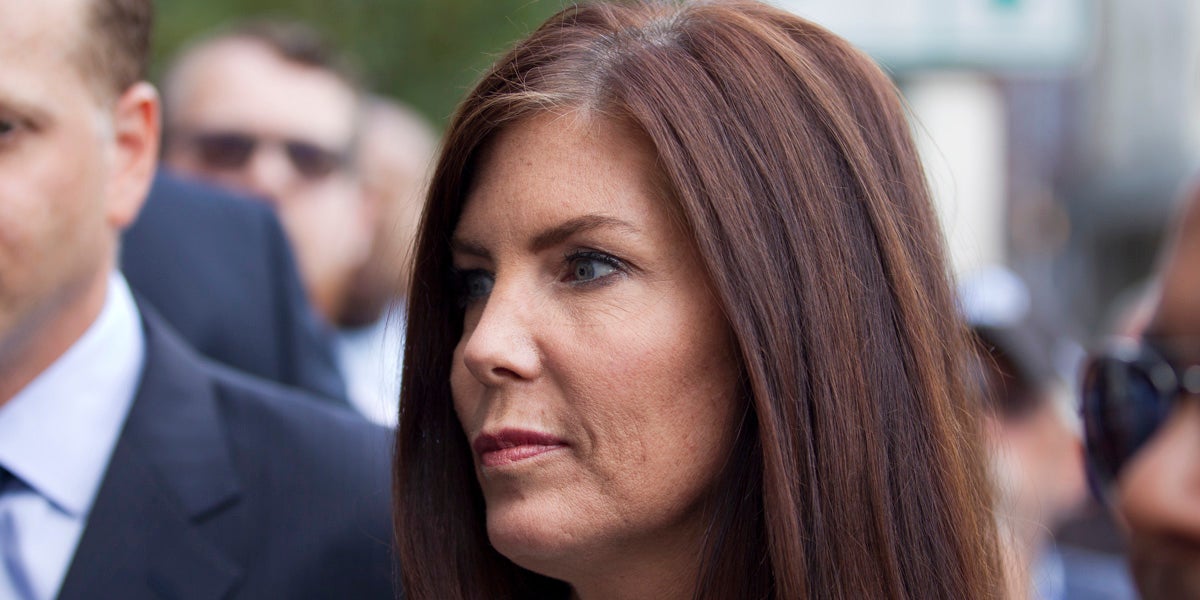  Pennsylvania Attorney General intends to speak with reporters Wednesday following her arraignment on charges stemming from a leak of secret information. (AP photo/Laurence Kesterson) 