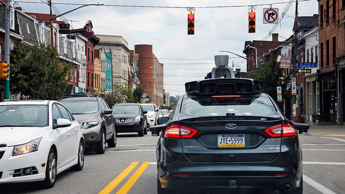 Self driving cars from Uber hit Pittsburgh streets in September 2016. At the U.S. Conference of Mayors in Washington