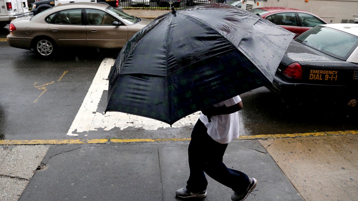  Heavy rains deluged the region Monday, but — overall — the Delaware Valley has missed the most extreme weather this summer. (AP Photo/Julio Cortez) 