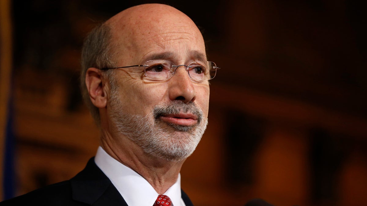I want a budget that is balanced, where the math actually works, and that invests in the things that Pennsylvania needs to invest in, says Gov. Tom Wolf. (Matt Rourke/AP photo)
