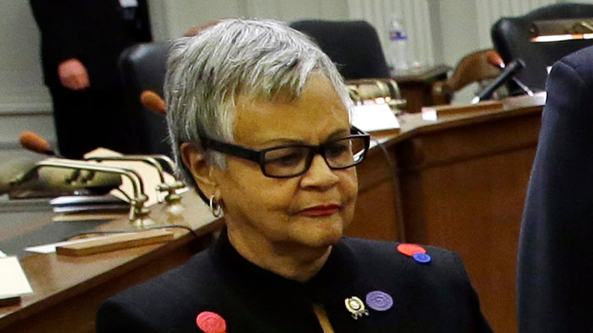U.S. Rep. Bonnie Watson Coleman of New Jersey urged her colleagues in the House to take action on gun-safety legislation rather than staging moments of silence for victims of mass shootings.  (Mel Evans/AP Photo)