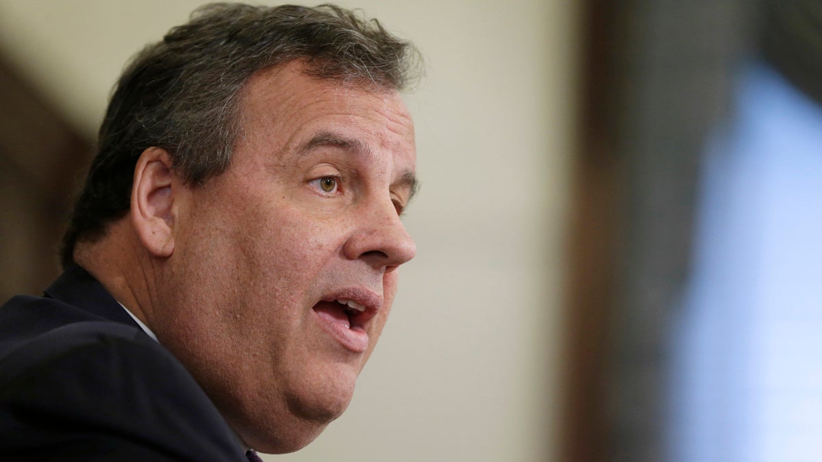  New Jersey Gov. Chris Christie speaks at a news conference in his offices in Trenton, N.J., Monday, May 22, 2017. (Seth Wenig/AP Photo) 