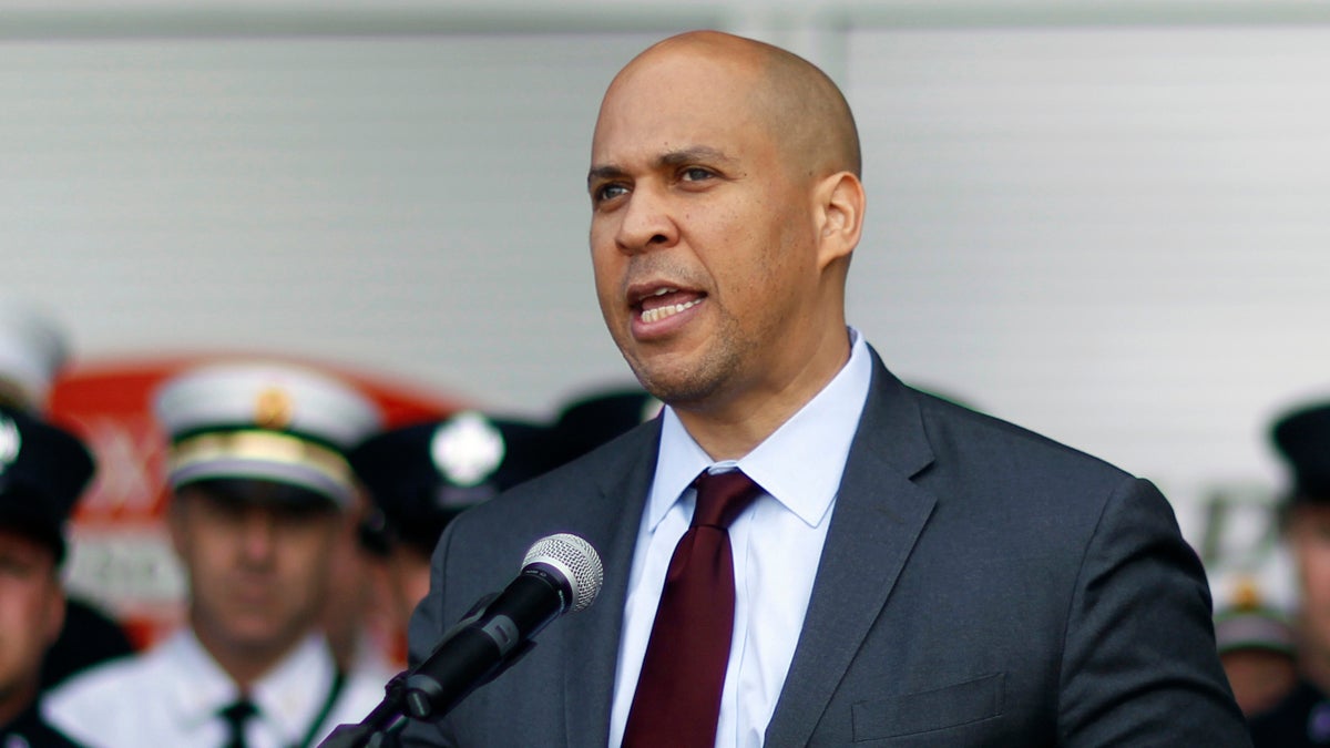  U.S. Sen. Cory Booker, D-New Jersey, is part of a bipartisan group of legislators  pushing for an overhaul of the federal criminal justice system. (Mel Evans/AP Photo) 