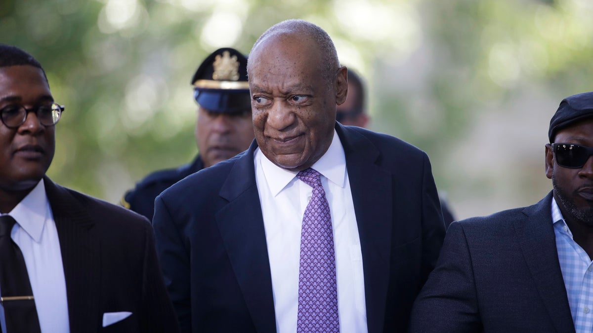  Bill Cosby arrives for his sexual assault trial at the Montgomery County Courthouse in Norristown, Pa., Friday, June 9, 2017. (Matt Rourke/AP Photo) 