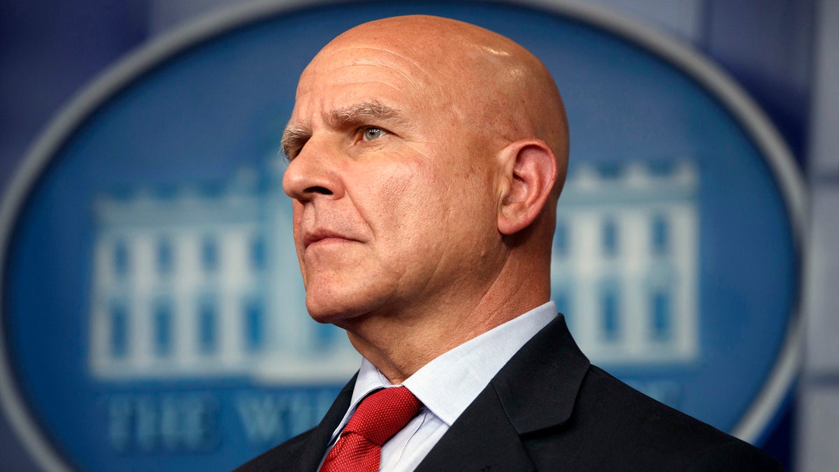  National security adviser H.R. McMaster listens during the daily press briefing at the White House, Monday, July 31, 2017, in Washington. (Evan Vucci/AP Photo) 