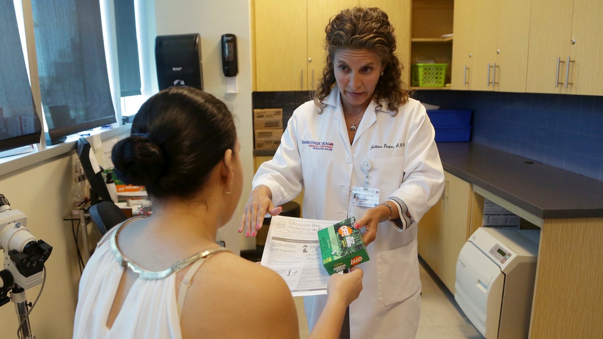 In this file photo, a nurse practitioner speaks with a patient who is in her first trimester (Lynne Sladky/AP Photo, File) 