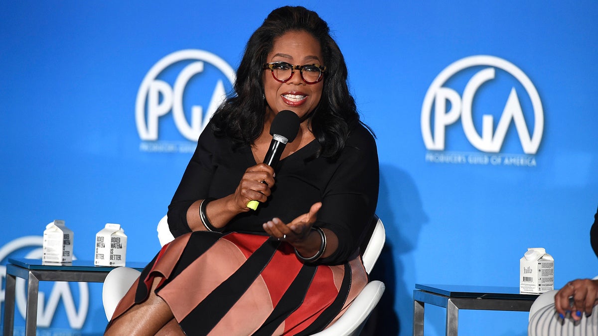  Oprah Winfrey attends the 9th annual Produced By Conference at Twentieth Century Fox on Saturday, June 10, 2017 in Los Angeles. (Photo by Jordan Strauss/Invision for Producers Guild of America/AP Images) 