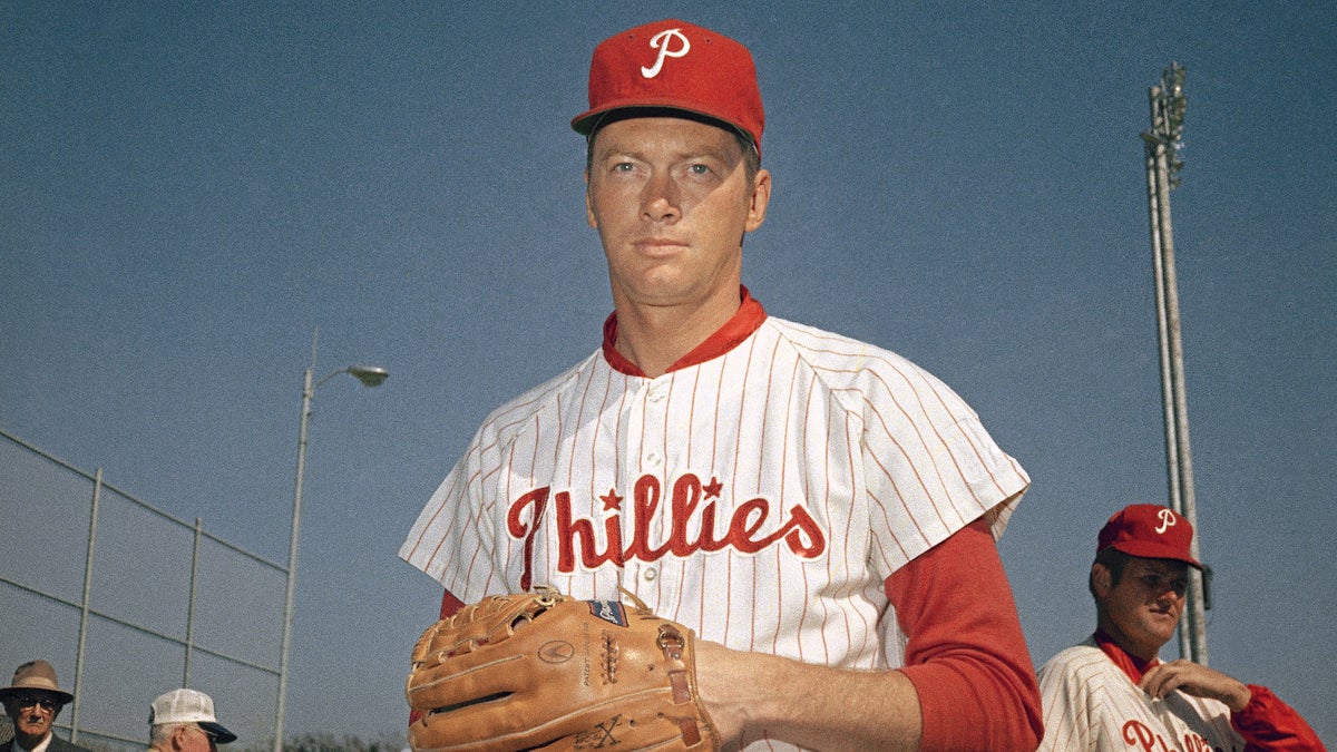  Jim Bunning of Philadelphia Phillies in an undated photo. Location unknown. (AP Photo) 