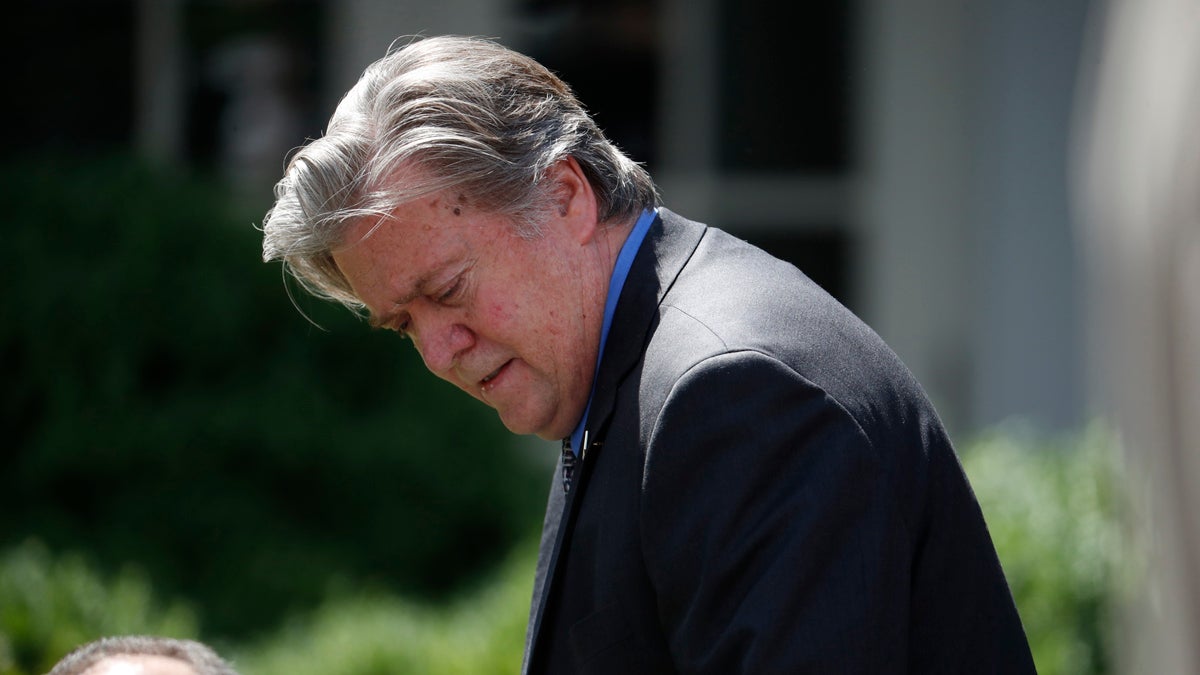 Former White House Senior Adviser Steve Bannon