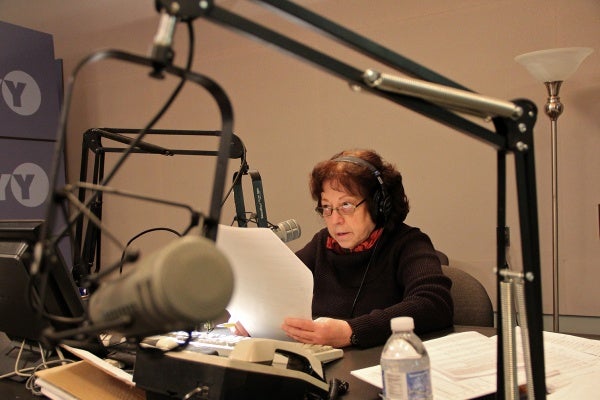 <p>Elisabeth Perez Luna directs this year's radio play,  "Certain Poor Shepherds."</p>
