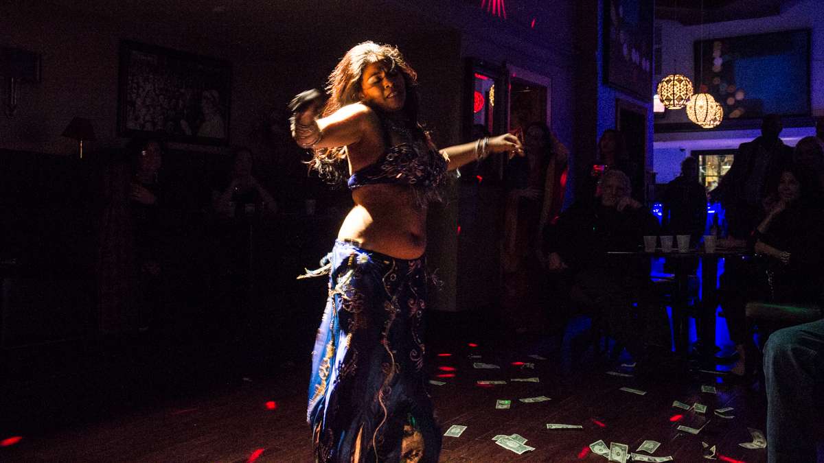 Dancer Dellaneira performs at the 5th annual Belly Dancers Fight for Air.
