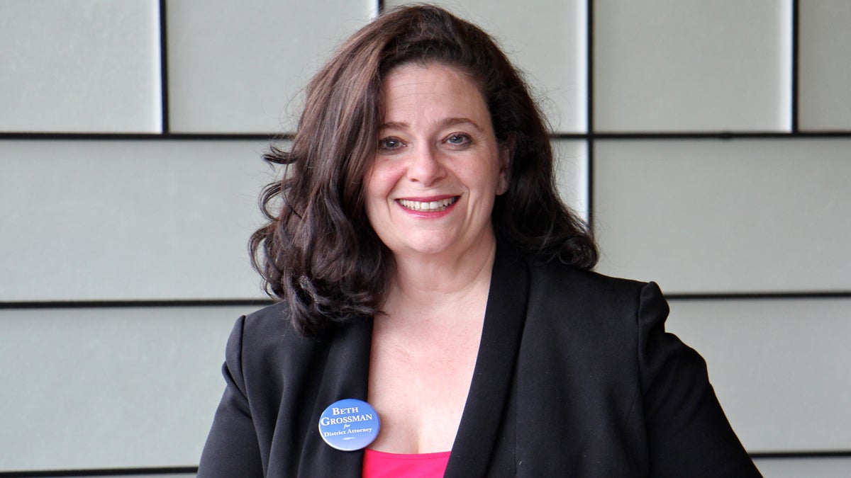  Beth Grossman is the Republican candidate for Philadelphia district attorney. (Emma Lee/WHYY) 